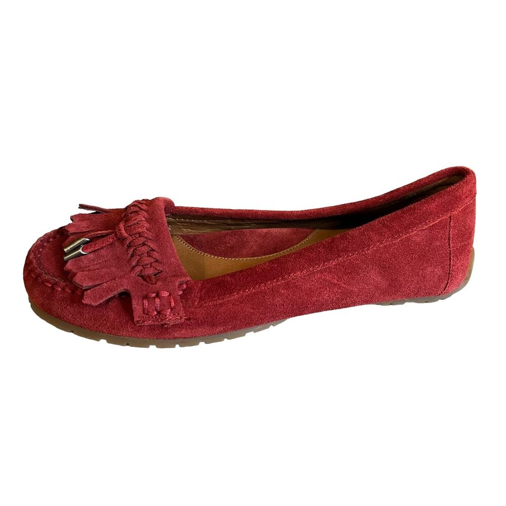 Franco Sarto Suede Driving Mocs Moccasins 6.5